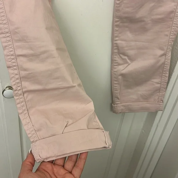 Gap NWT Pink Skinny Boyfriend Pants Cargo Pastel Size 6 Ankle Length khakis - Picture 10 of 10